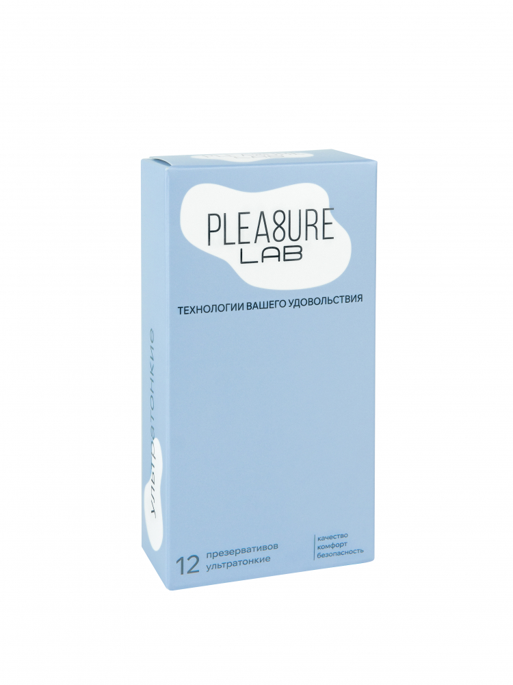 Презервативы "Pleasure Lub" ультратонкие, 12шт 